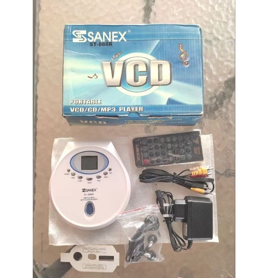 SANEX Portable VCD/CD/MP3 Player