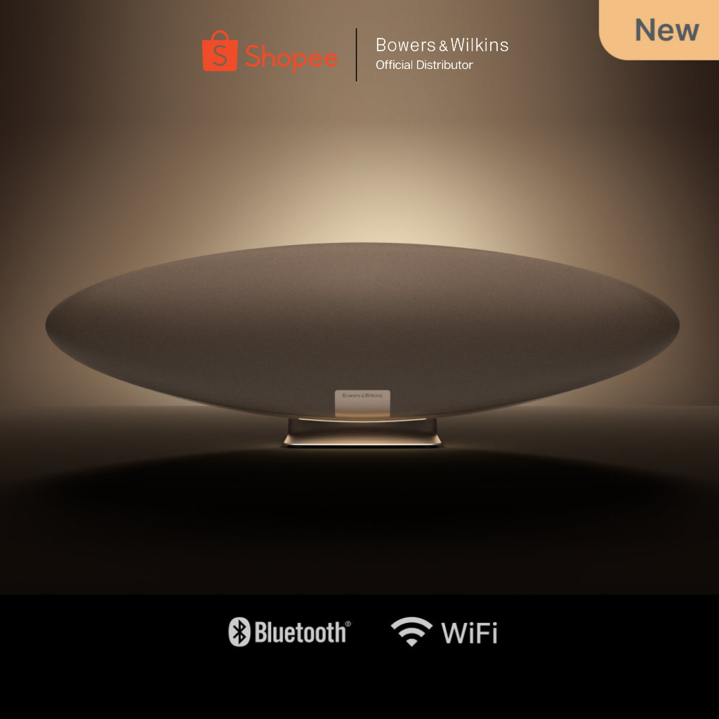 Bowers & Wilkins Zeppelin Pro Edition Smart Wireless Premium Speaker with Bluetooth - Solar Gold