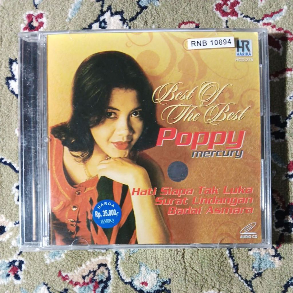CD BEST OF THE BEST POPPY MERCURY (SEGEL)
