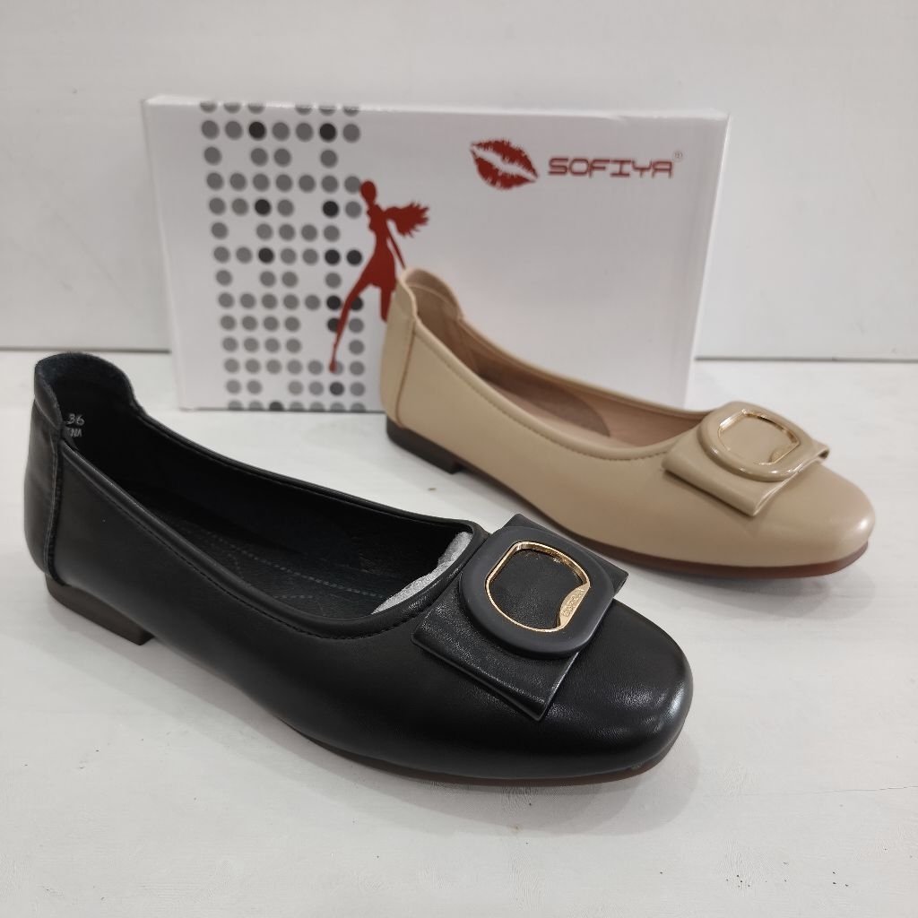 Sepatu Flat Impor Sofiya 1912-8 | Sepatu Kerja Sofiya | Sepatu Santai Sofiya | Sepatu Flat Sofiya | 