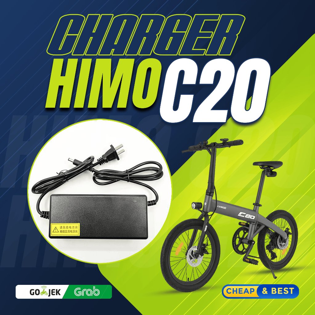 Charger Xiaomi HIMO C20 Z20 - Sparepart Pengisi Daya Sepeda Listrik