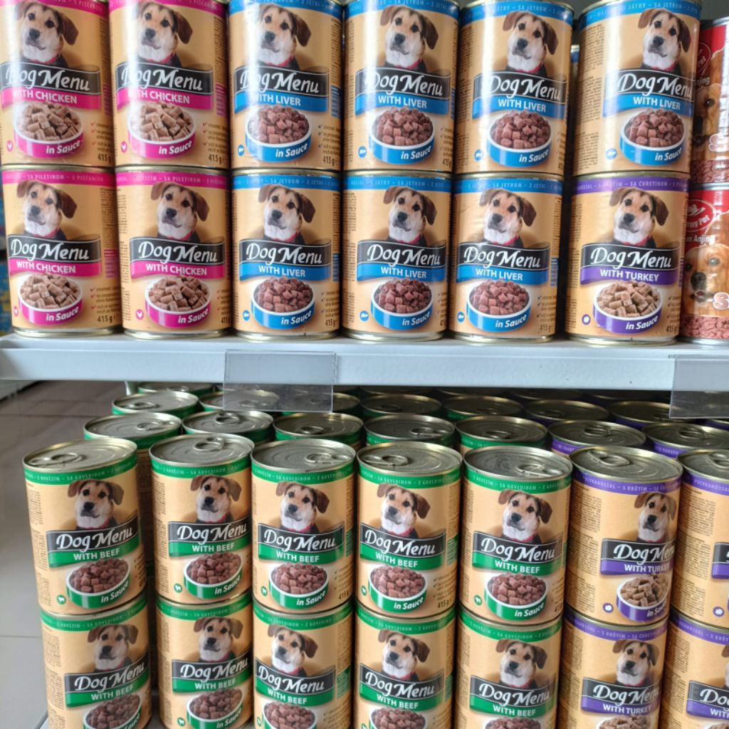 DOG MENUE makanan anjing 415gr