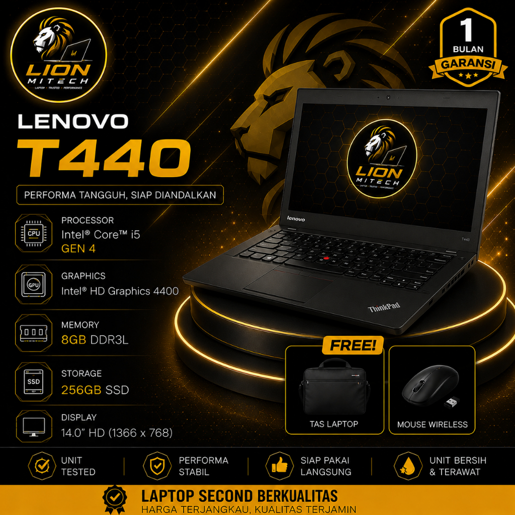Laptop Lenovo Thinkpad T410, T420, T430,T440s, T450s Core i5/i7 Elegant Slim LIKE NEW