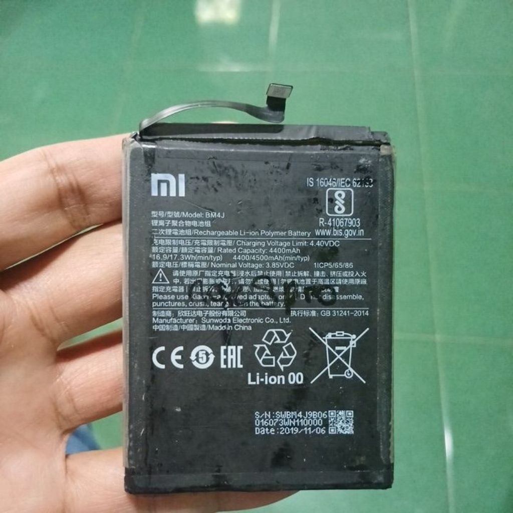 Baterai BM4J note 8 pro ori copotan