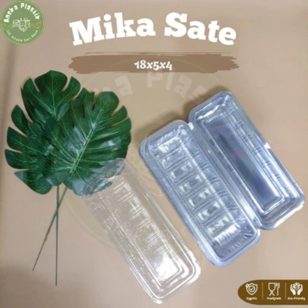 Mika sosis / mika sate / tray sosis besar H-24/ tempat sosis