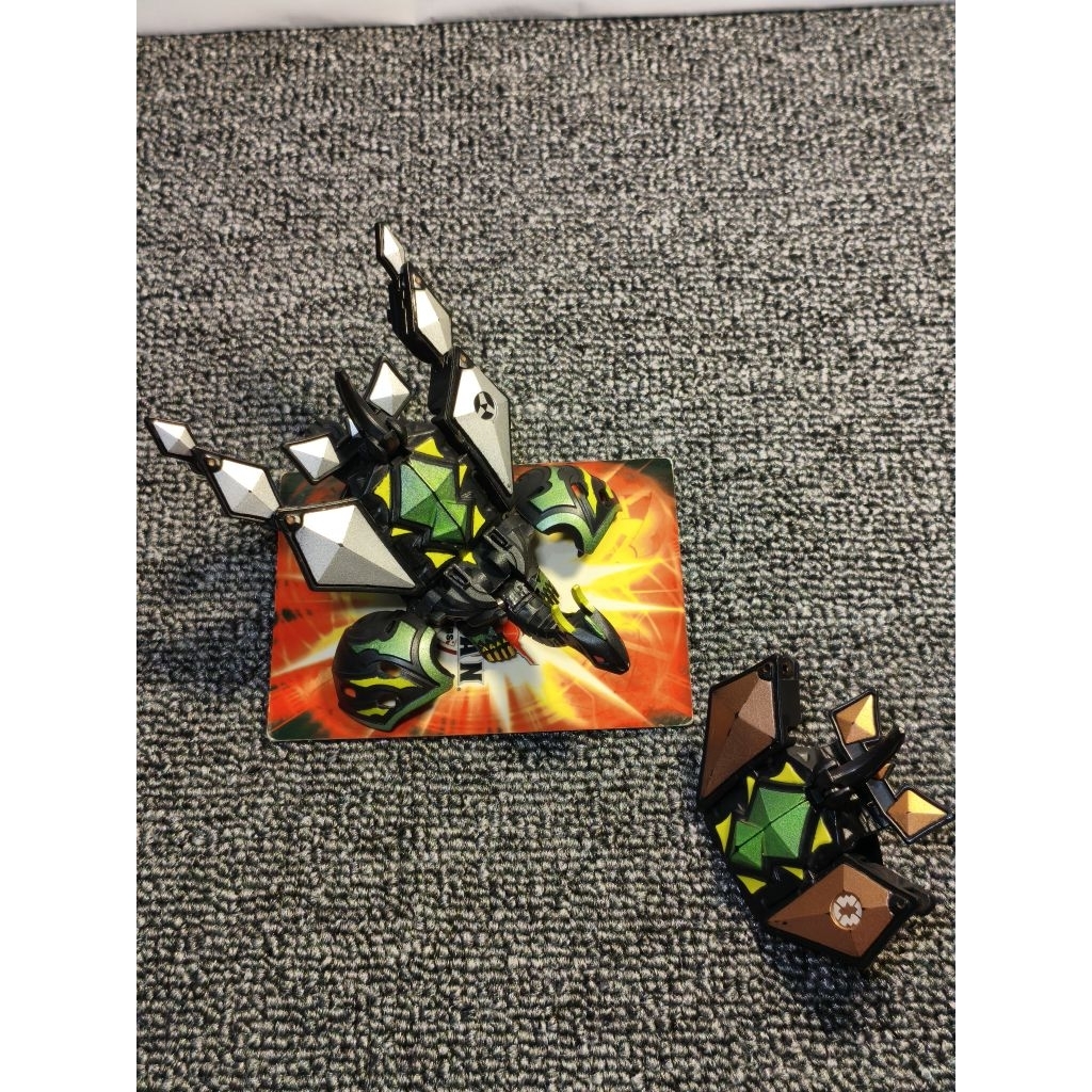Bakugan Darkus Dharak + Double Battle Gear Airakor