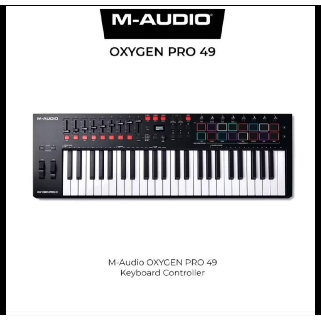 keyboard controller M-Audio OXYGEN PRO 49 m audio original