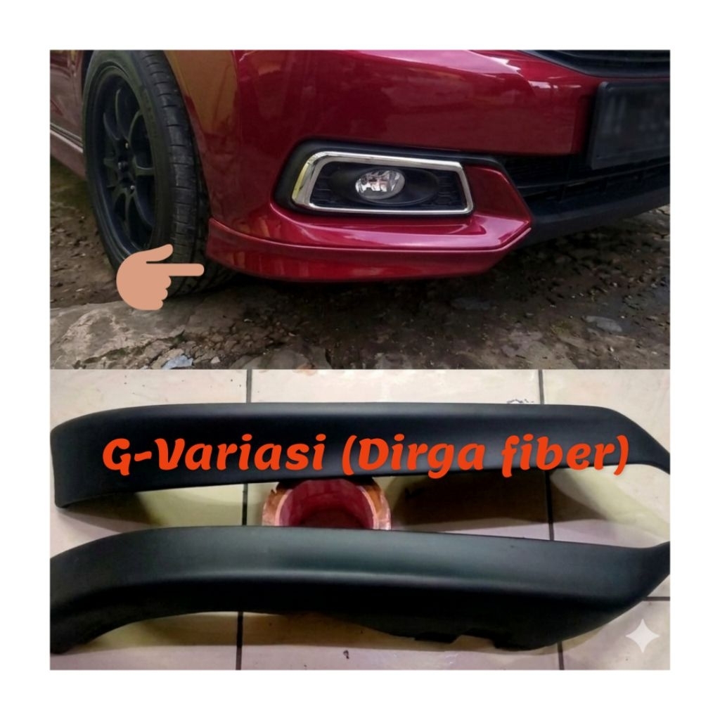 lips bemper mobili lips pront bemper honda mobilio