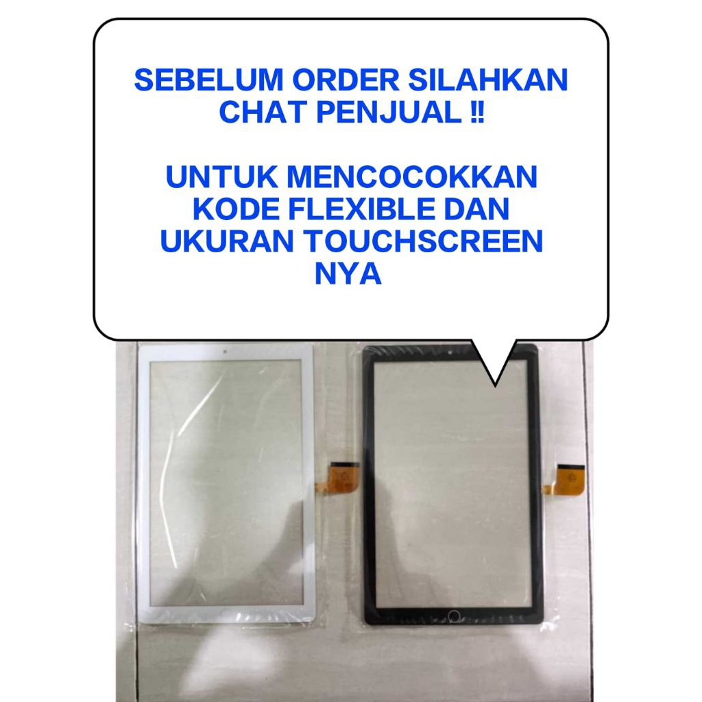Layar sentuh ts tc tablet pc cina mediatek 11 pro / pro 11 / 11pro / pro11