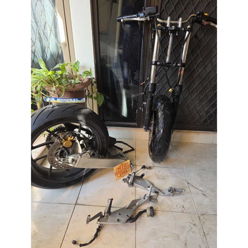 Set kaki Kaki Honda Cb400 Vtech Revo Copotan Motor Cb400
