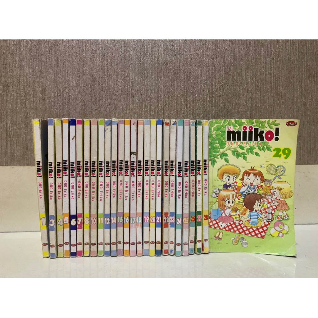 SET F - Komik Miiko Volume 1-29