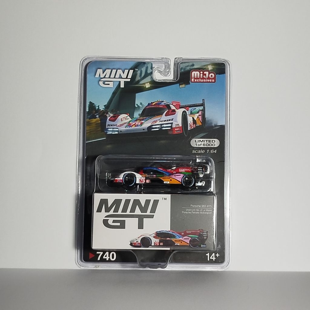 Mini GT 740 Porsche 963 #75 2023 24 Hours of Le Mans Porsche Penske Motorsport
