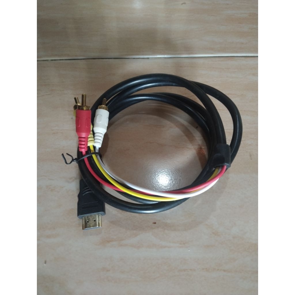 Kabel konverter RCA ke HDMI, HDMI ke RCA