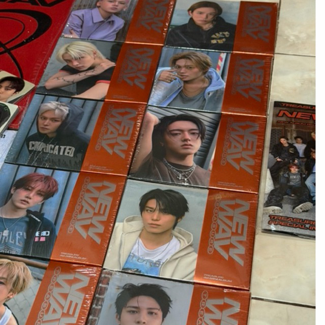 [READY STOCK] TREASURE 4th Mini Album Album NEW WAV Digipack RAW VERSION WEVERSE YGS STAMP TOUR