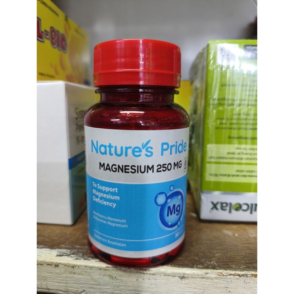 Nature Pride Magnesium 250 mg Isi 30 Tablet