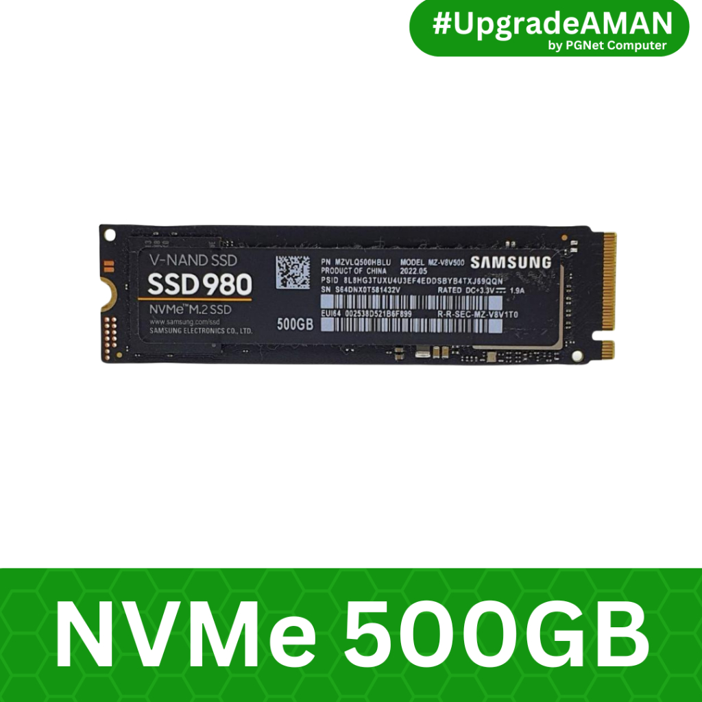 SSD NVMe Samsung SSD 980 500GB