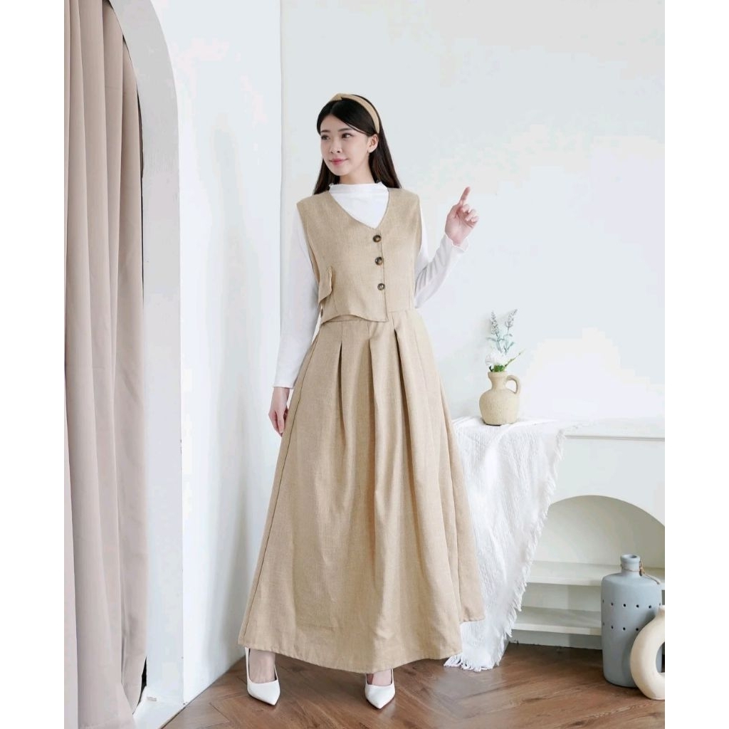 Overall Dress korean style