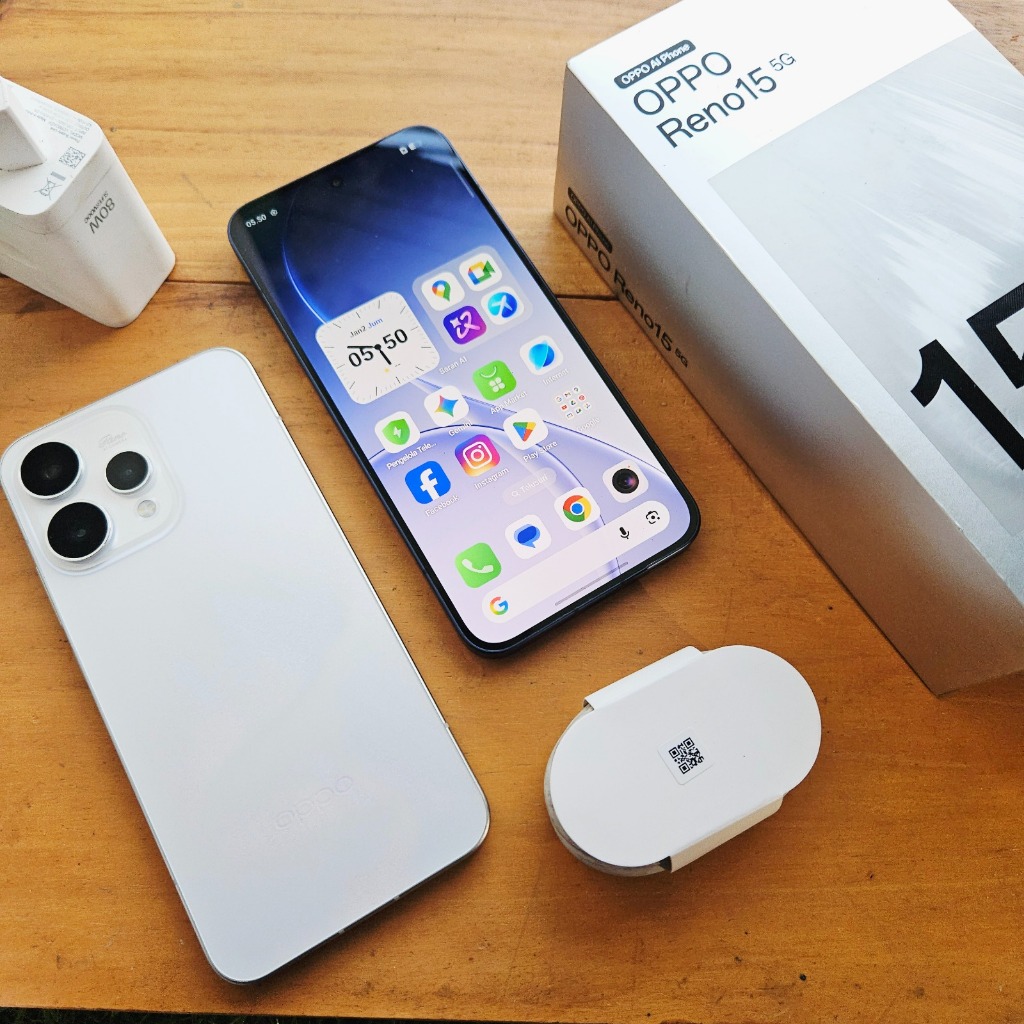 OPPO RENO 15 SECOND 12/256GB HANDPHONE SECOND HP SEKEN HP BEKAS HP MURAH