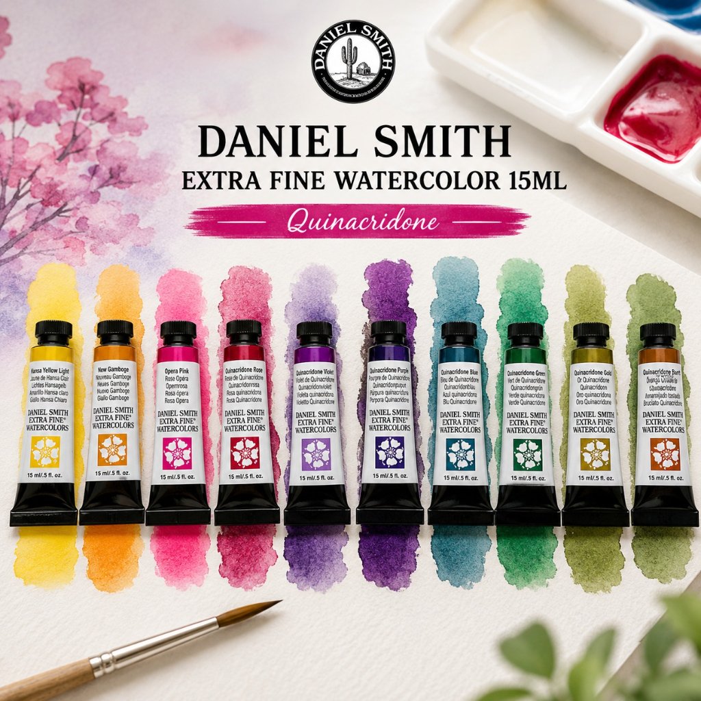 Daniel Smith Extra Fine Watercolor 15ml | Quinacridone