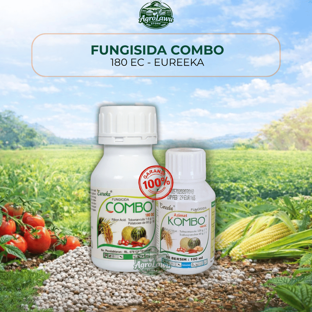 FUNGISIDA COMBO - Fungisida Sistemik Pembasmi Blast & Kresek Padi Berkualitas