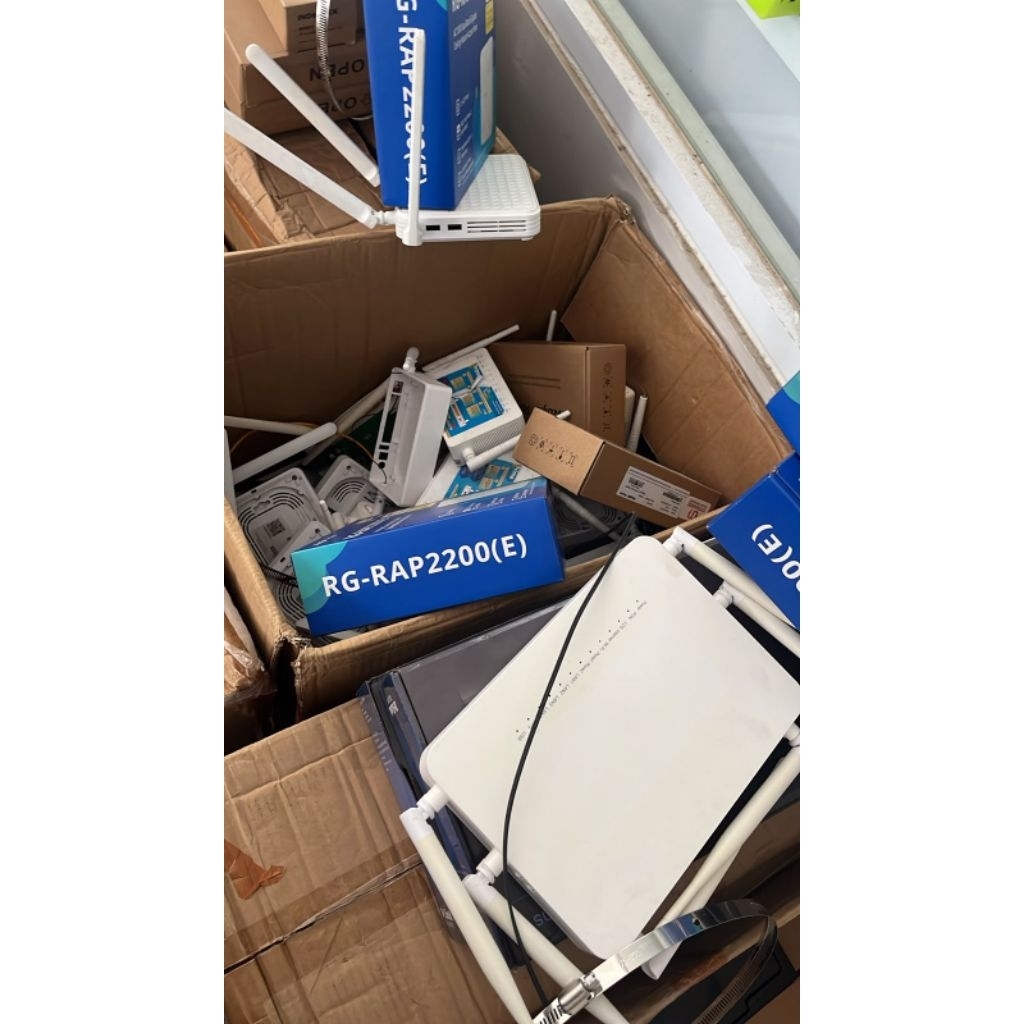 [BEKAS/SECOND] Router ONT Modem WiFi Dualband / Singleband Ruijie RG-RAP2200(E) / ZTE / Huawei Norma