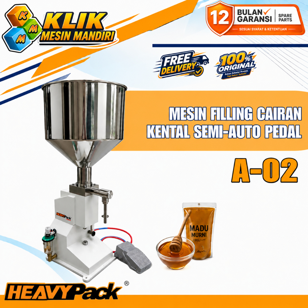 Mesin Filling Pasta Pneumatic A02