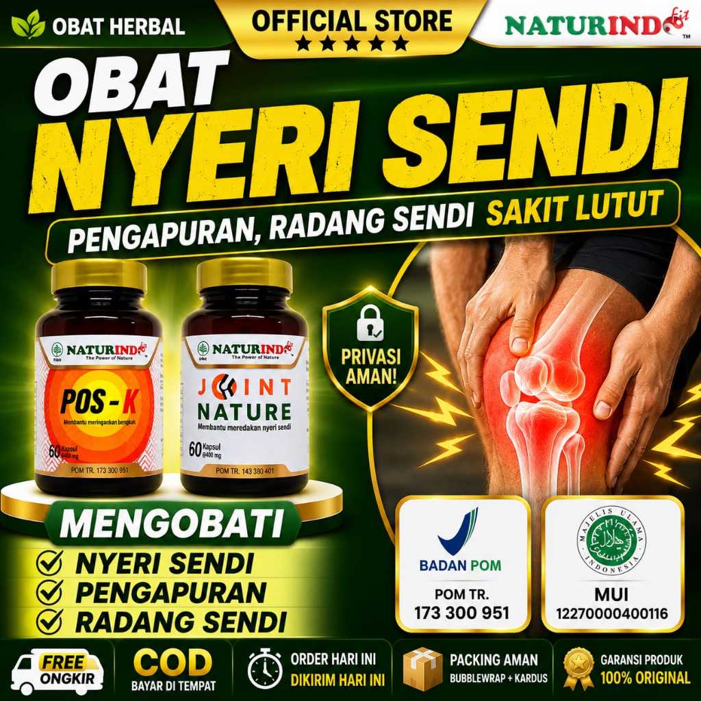 Obat Nyeri Sendi Pengapuran Radang Sendi Joint Nature Naturindo