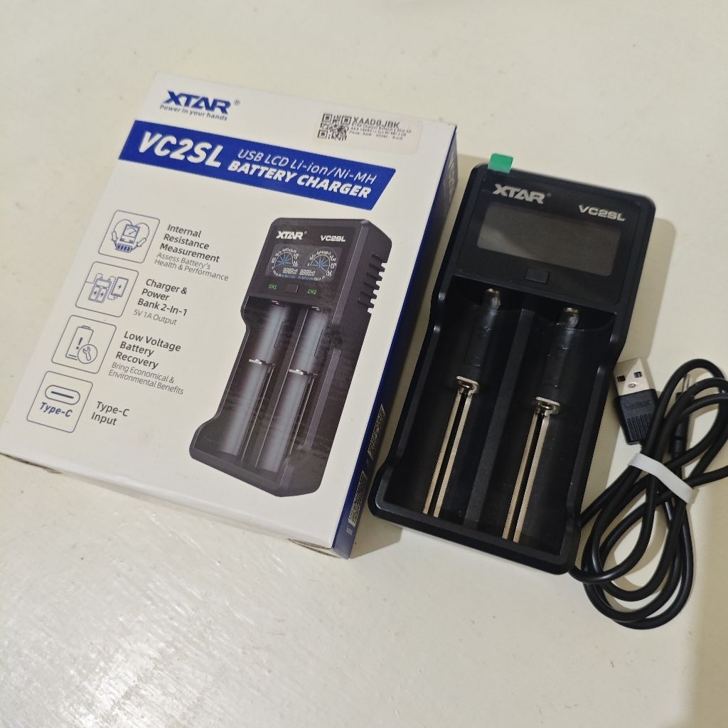 Charger XTAR VC2SL