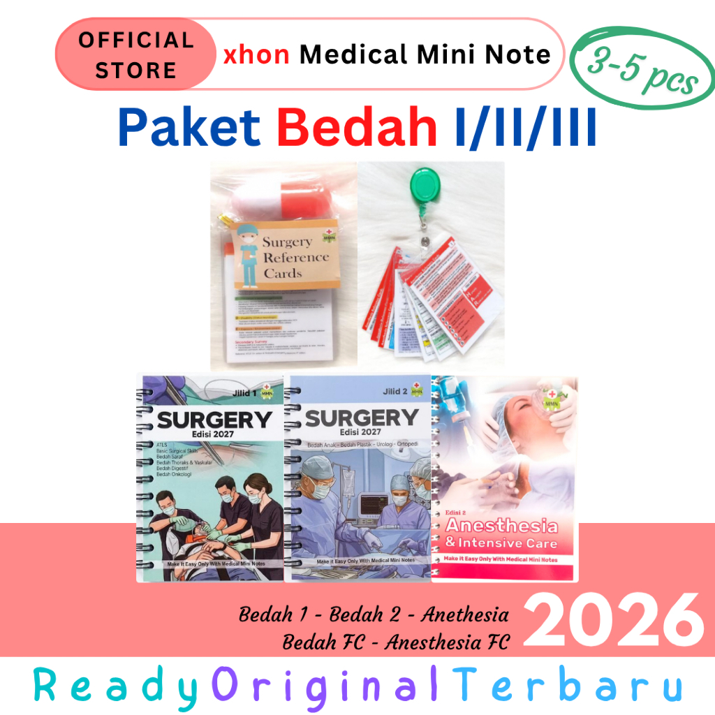 ORIGINAL TERBARU - Paket Bedah - Surgery / Pembedahan / Anesthesia / Anestesi / Anes | Medical Mini 