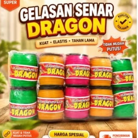 gelasan 1000 yard full gelasan layang layang 1pak