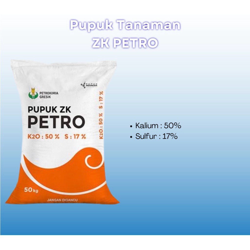 Zk petro 50kg Pupuk Kalium