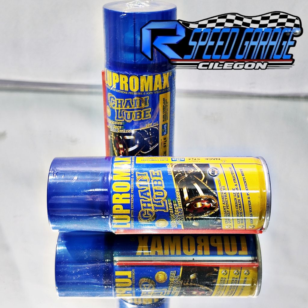 PELUMAS RANTAI LUPROMAX CHAIN LUBE OIL SPRAY 110 ML