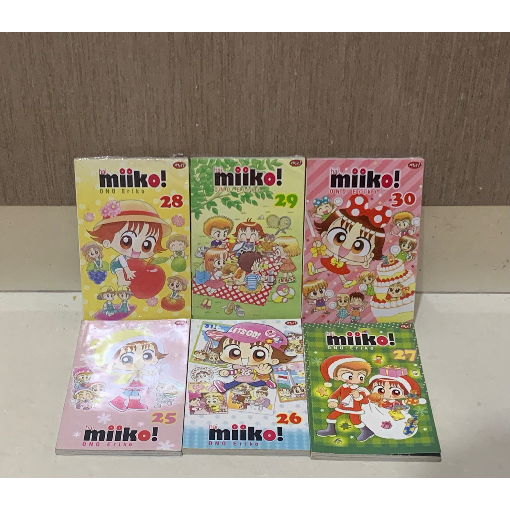Komik Manga Set Miiko 25,26,27,28,29,30
