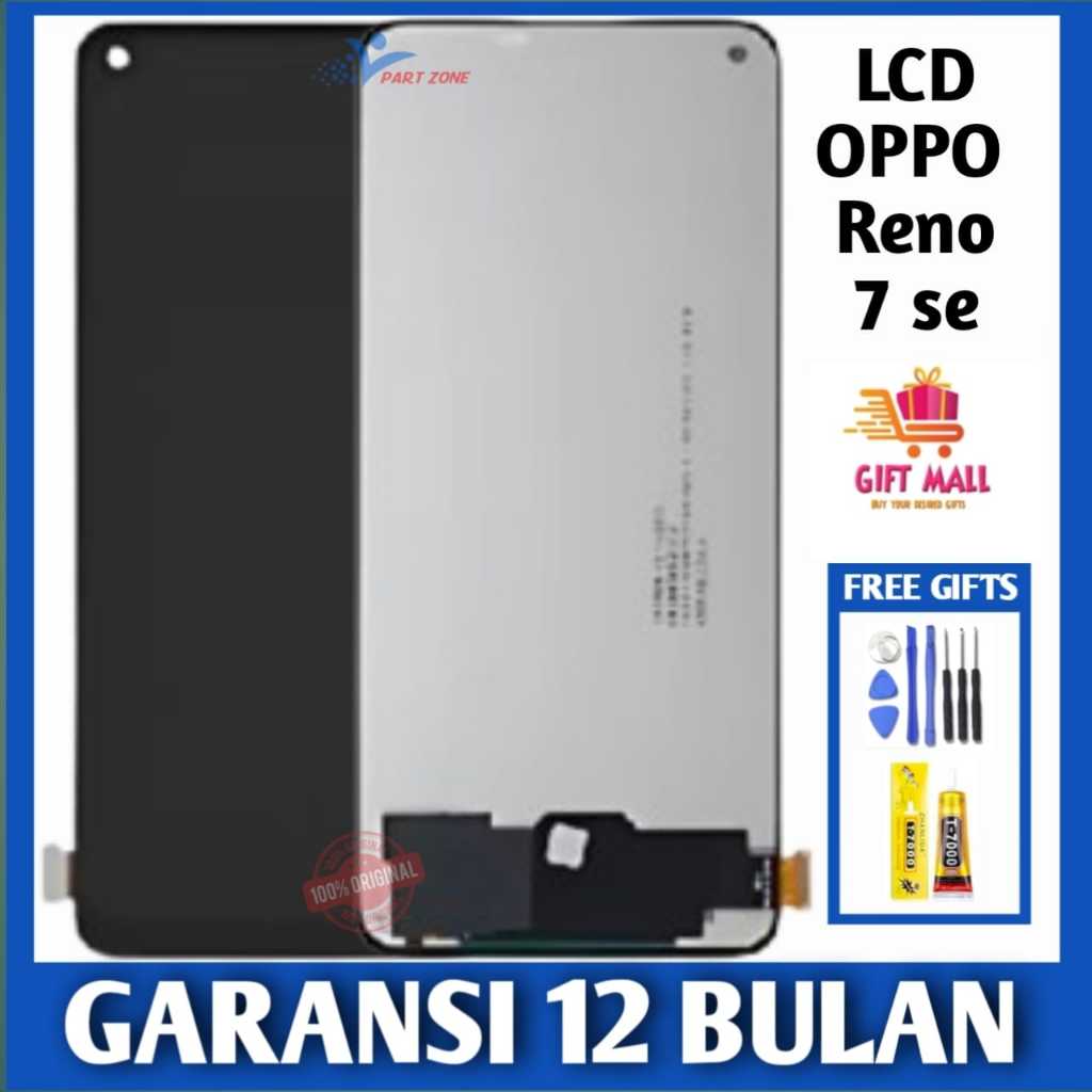 LCD OPPO Reno 7 SE Fullset HP Touchscreen OPPO reno 7 se Free Lem Glass Touch Screen Digitizer COD