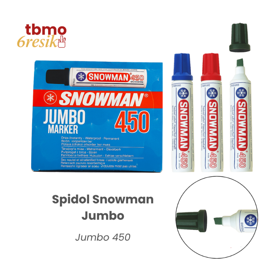 TBMO Spidol Snowman Jumbo 450 / Spidol Snowman