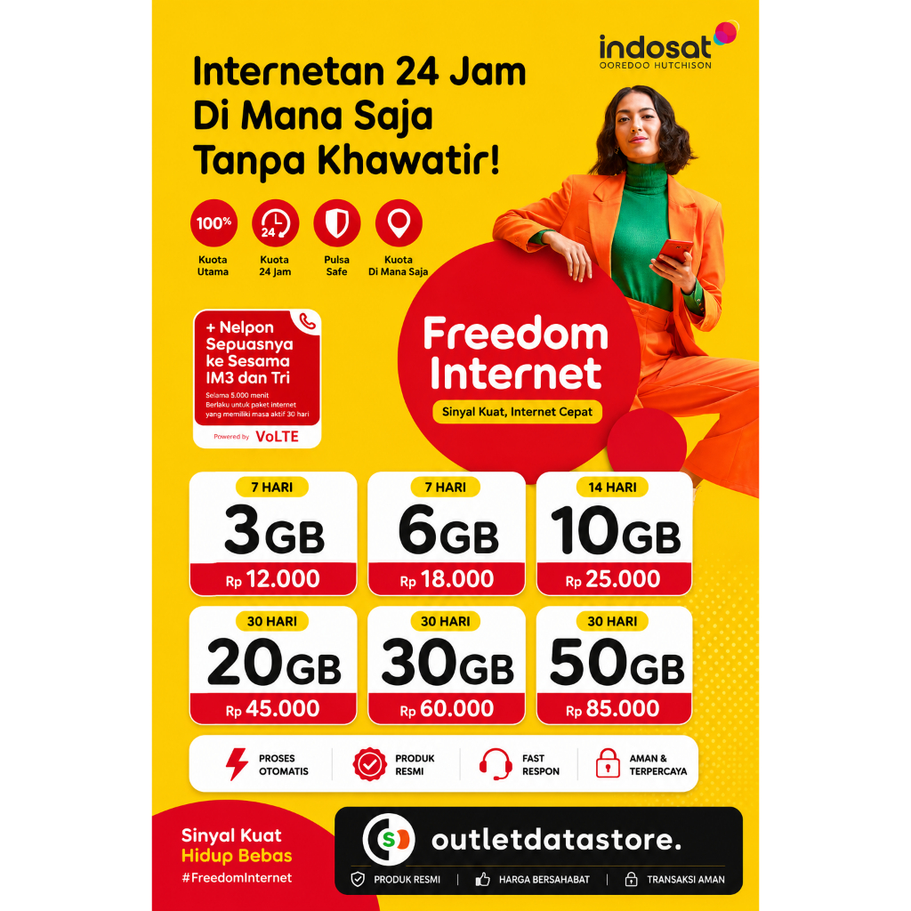 PROMO KUOTA INDOSAT DATA PALING MANTUL