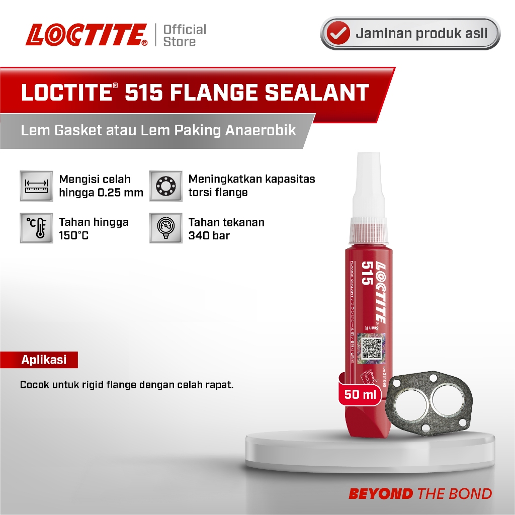 Henkel LOCTITE 515 Gasket Sealant Lem Paking/Gasket - 50 ml