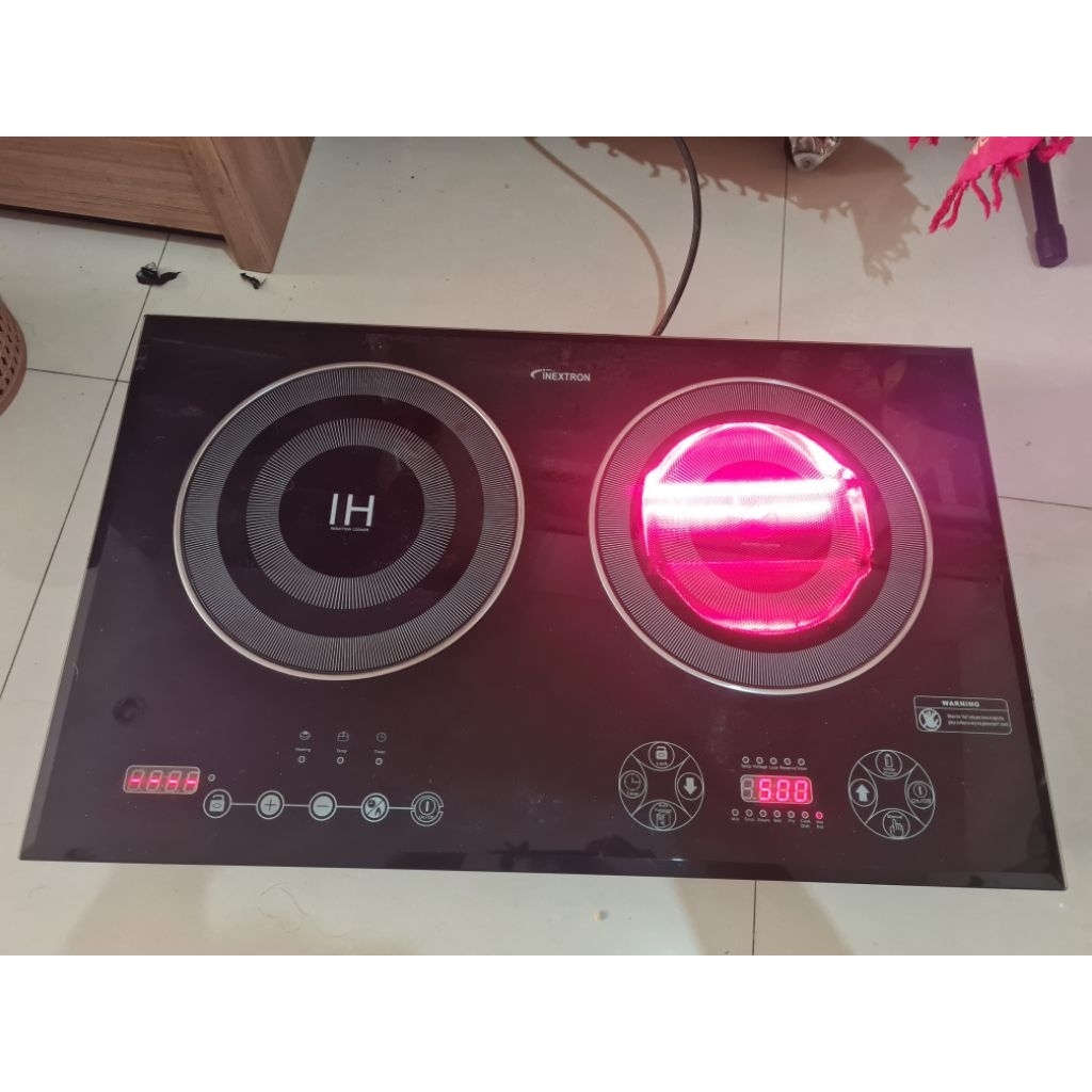 DIJUAL KOMPOR LISTRIK INEXTRON 2 TUNGKU (Induksi + Halogen)