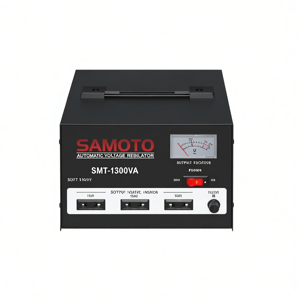 Stabilizer Listrik SAMOTO 1500VA - 1 Tahun Garansi