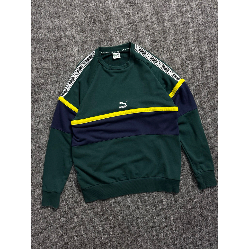 PUMA VINTAGE XTG CREWNECK GREEN