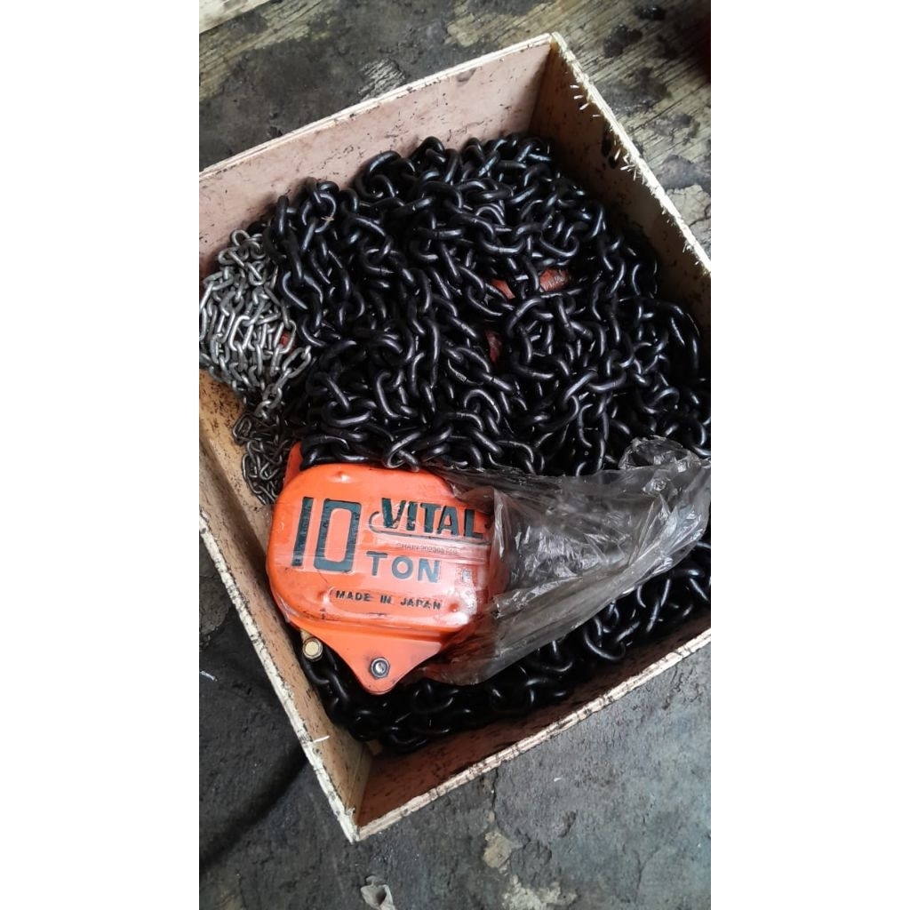 chain block 10 ton x 7 meter vital