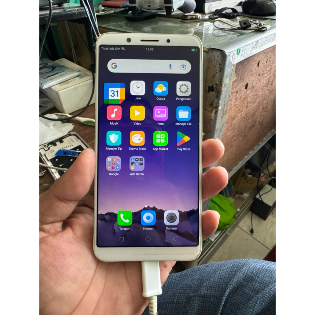 LCD TOUCHSCREEN PLUS FRAME OPPO A83 2018 ORIGINAL COPOTAN