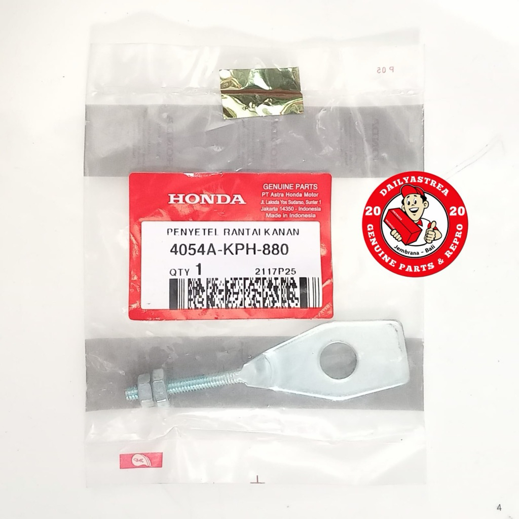 PENYETEL SETELAN RANTAI HONDA KIRANA KARISMA SUPRA X 125 OLD LAMA ORIGINAL 4054A-KPH-880
