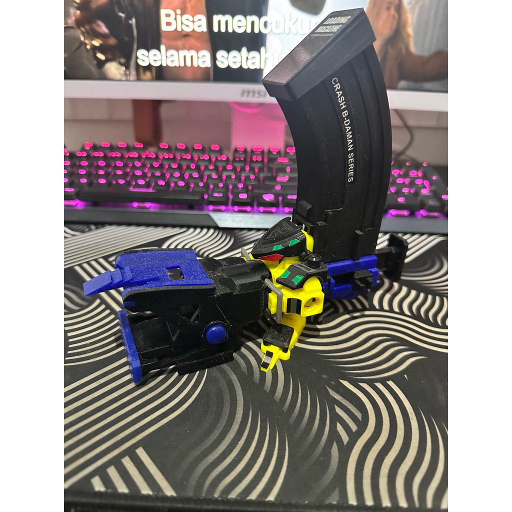 Crash Bdaman Mach Garuda Ori Takara + Custom 3D print DHB