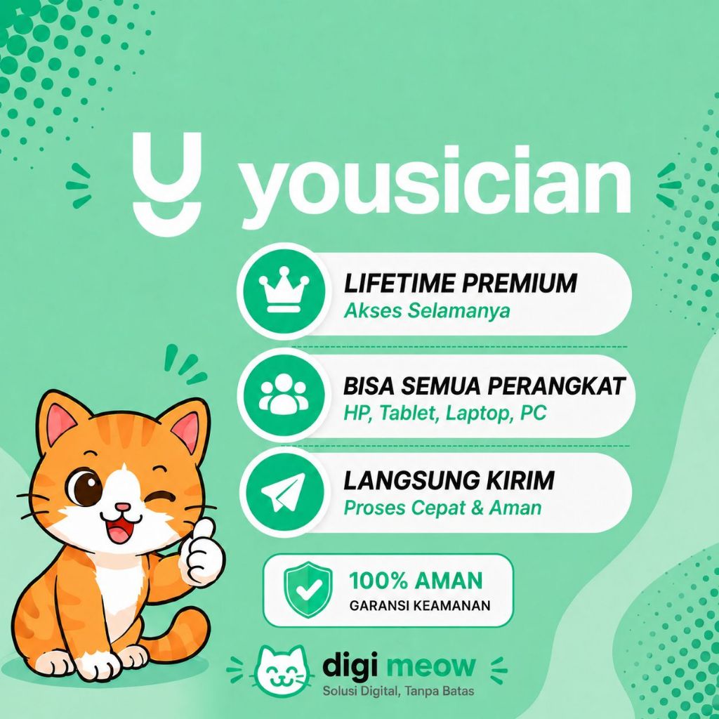 LIFETIME YOUSICIAN PREMIUM TERBAIK DAN MURAH