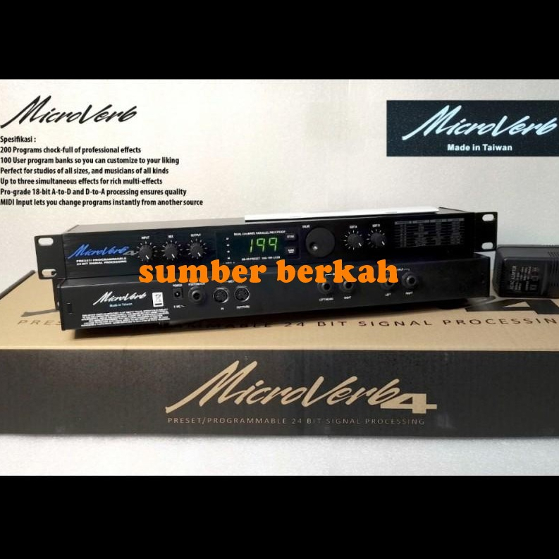 Effect Vocal Microverb 4 Taiwan Efek Vocal Microverb4 Made In Taiwan