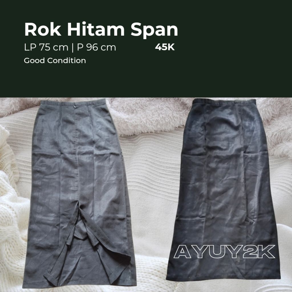 [PL MIX ROK] Sekolah Kuliah Kerja PNS Khaki Hitam Krem
