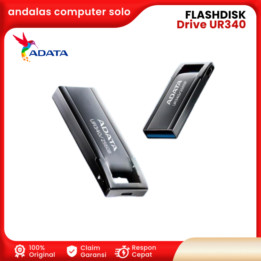 Adata Flashdisk USB Drive UR340 32GB 64GB USB 3.2