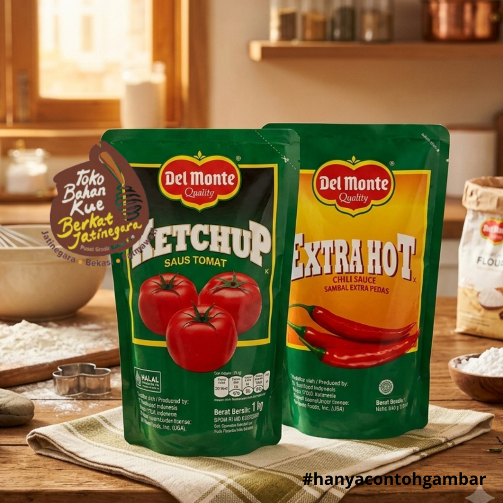 DELMONTE SAUS HOT / DELMONTE SAUS 1 KG / DELMONTE SAUS TOMAT / SAUS