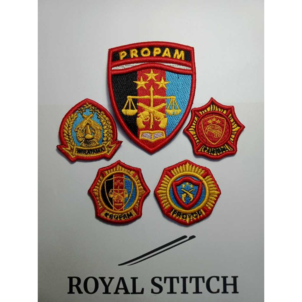 Logo Propam Polri & Roda Timbul